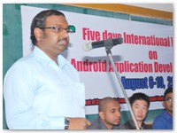 Five Days International Workshop on Android Application Development and IPV6