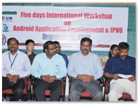 Five Days International Workshop on Android Application Development and IPV6