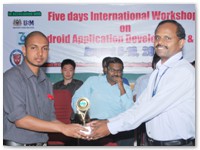 Five Days International Workshop on Android Application Development and IPV6